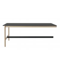 Moduł końcowy stołu biurowego Linear System End Module Muuto - 110x120cm, dębowy