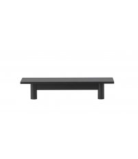 Taca do stołu biurowego Linear System Tray Muuto - czarna, 75 cm