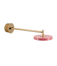 Kinkiet Asteria Wall Long Hardwire nuance rose UMAGE - bladoróżowy, długość 42 cm, montaż bez kabla