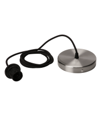 Zawieszenie do lamp Rosette steel UMAGE - czarny oplot + stal