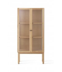 Szafka Curiosity Cabinet Audo Copenhagen (dawniej Menu) -  wersja niska, lita dębina