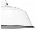 Przemysłowa emaliowana lampa wisząca HK LIVING - biała L