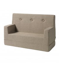 Sofa dla dzieci KK Kids by KlipKlap - delikatny róż