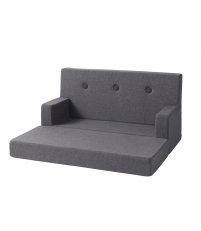 Sofa dla dzieci KK Kids by KlipKlap - delikatny róż