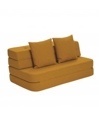 Sofa dla dzieci KK 3 Fold by KlipKlap - piaskowa