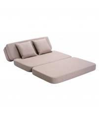 Sofa dla dzieci KK 3 Fold by KlipKlap - piaskowa