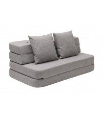 Sofa dla dzieci KK 3 Fold by KlipKlap - piaskowa