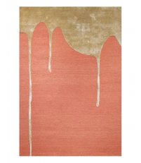 Dywan wełniany SULA peach Finarte 170 x 240 cm - brzoskwiniowo-beżowy