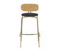 Hoker Curious Barstool UMAGE - 75 cm, shadow, złote nogi