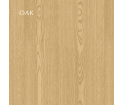 Stół okrągły Comfort Circle Smooth oak UMAGE - naturalny dąb, średnica 120 cm
