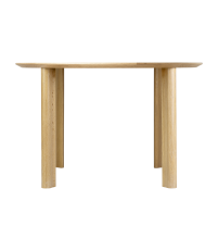 Stół okrągły Comfort Circle Smooth oak UMAGE - naturalny dąb, średnica 120 cm