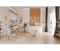 Fotel A Conversation Piece Tall oak UMAGE - naturalny dąb / sugar browney