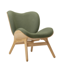 Fotel A Conversation Piece Low oak UMAGE - naturalny dąb / morning meadows