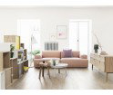 Komoda z 2 drzwiami i 2 szufladami 180 cm Reflect Muuto - dębowa