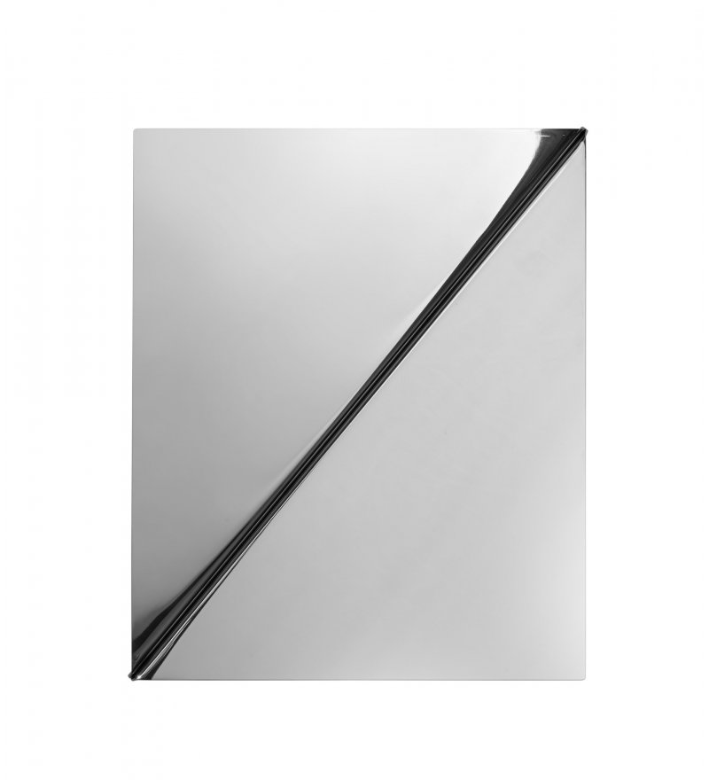 Lustro Gaze Muuto - 30x25 cm, polerowana stal