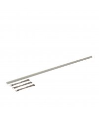 Prowadnica kablowa Cable Guide Muuto- 105 cm, szara