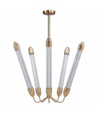 Żyrandol sufitowy Lemon Squeeze Penta long, plated brass UMAGE - mosiądz