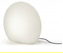 Nowoczesna lampa ogrodowa EGGO Authentics - Ø 78 cm, biała