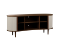 Szafka RTV Audacious Sideboard dark oak UMAGE - ciemny dąb / white sands