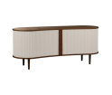 Szafka RTV Audacious Sideboard dark oak UMAGE - ciemny dąb / white sands