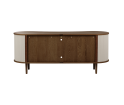 Szafka RTV Audacious Sideboard dark oak UMAGE - ciemny dąb / white sands