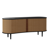 Szafka RTV Audacious Sideboard black oak UMAGE - czarny dąb / sugar brown
