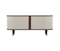 Szafka RTV Audacious Sideboard black oak UMAGE - czarny dąb / white sands
