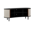 Szafka RTV Audacious Sideboard black oak UMAGE - czarny dąb / white sands