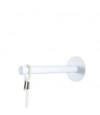 Uchwyt ścienny na wieszak - linę Wardrope Authentics - biały