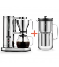 Zestaw: Ekspres do kawy Aarke Coffee Maker, stal nierdzewna + Dzbanek filtrujący Purifier Aarke - 1,18L, stalowy