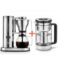 Zestaw: Ekspres do kawy Aarke Coffee Maker, stal nierdzewna + Dzbanek filtrujący Purifier Aarke - 1,66L, stalowy