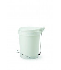 Kosz na śmieci Tip Authentics - 15 l, biały