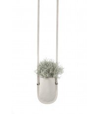 Wisząca donica Urban Garden Authentics - Ø 10 cm, beżowa