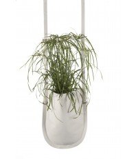 Wisząca donica Urban Garden Authentics - Ø 20 cm, beżowa