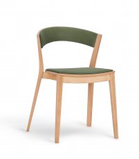 Krzesło Archer Paged - drewno bukowe / dębowe/ emalia/ 4 gr. tkanin, proj. Grzegorz Garncarczyk
