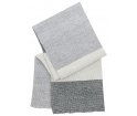 Ręcznik kąpielowy TERVA Lapuan Kankurit -  65 x 130 cm, white / multi grey