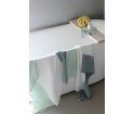 Ręcznik kąpielowy TERVA Lapuan Kankurit -  65 x 130 cm, white / multi grey