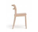 Krzesło Plasa Paged - drewno bukowe / emalia/ 4 gr. tkanin, proj. Nikodem Szpunar