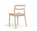 Krzesło Plasa Paged - drewno bukowe / emalia/ 4 gr. tkanin, proj. Nikodem Szpunar