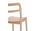 Krzesło Plasa Paged - drewno bukowe / emalia/ 4 gr. tkanin, proj. Nikodem Szpunar