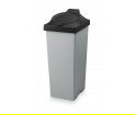 Kosz do segregacji śmieci Top 20 l Authentics - czarny