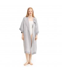 Szlafrok lniany KASTE Lapuan Kankurit -  szary, one size