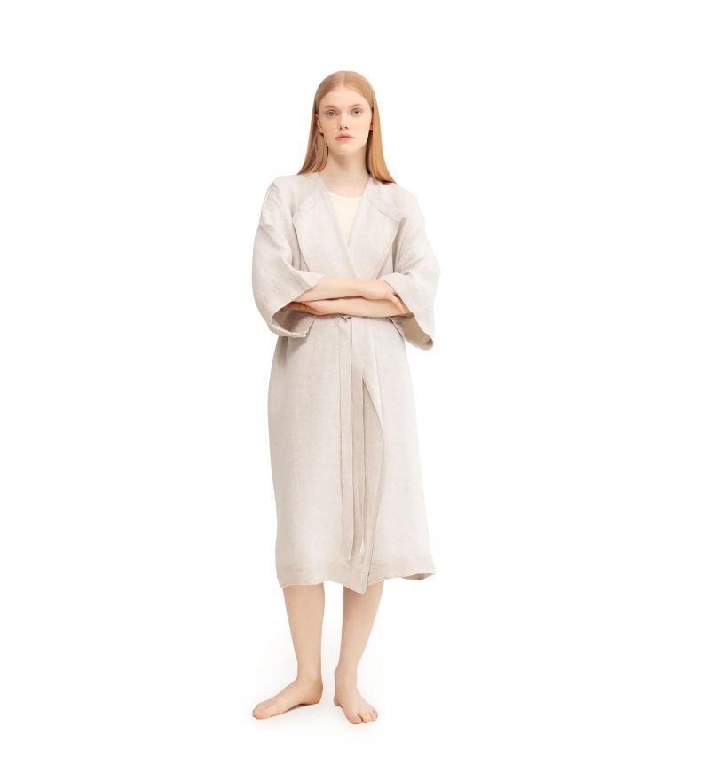 Szlafrok lniany KASTE Lapuan Kankurit -  lniany, one size