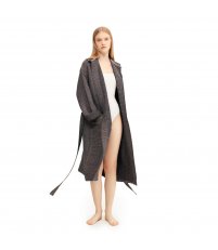 Szlafrok kąpielowy TERVA Lapuan Kankurit -  biało-lniany, rozmiar M