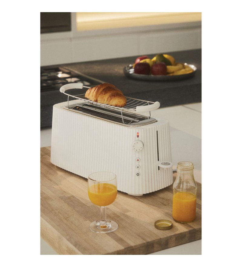 Podgrzewacz do croissant&oacute;w, biały Alessi