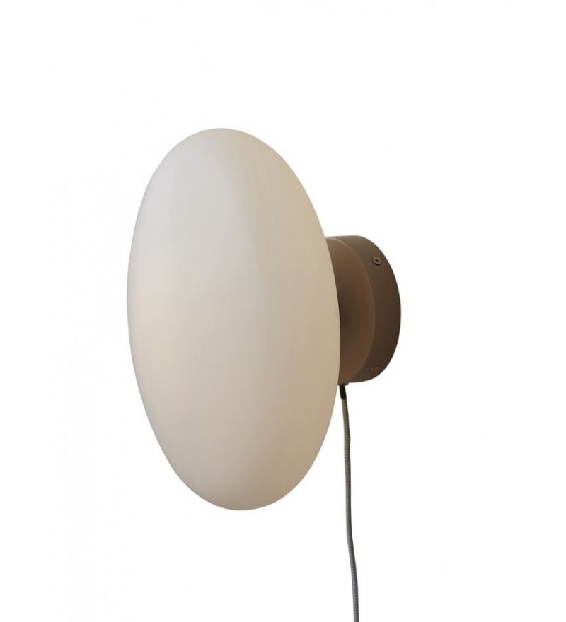 Kinkiet Sapporo It's About Romi - piaskowy / mleczne szkło, rozmiar S