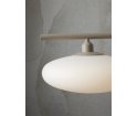 Lampa wisząca liniowa Sapporo It's About Romi - piaskowa / mleczne szkło, rozmiar L