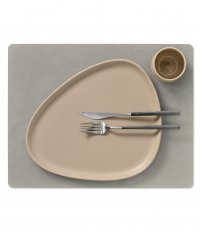 Podkładka pod talerz Curve L Nupo Lind DNA - waniliowy