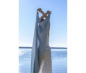Ręcznik kąpielowy TERVA Lapuan Kankurit -  95 x 180 cm, white-linen-yellow