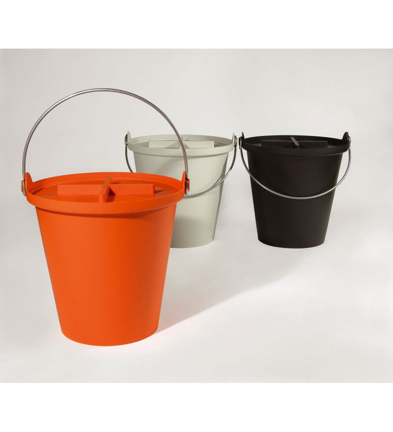 Kosz na śmieci H2O 13 l Authentics - pomarańczowy